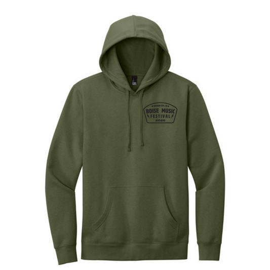 BMF 2026 - District® V.I.T.™ Fleece Hoodie - OLIVE
