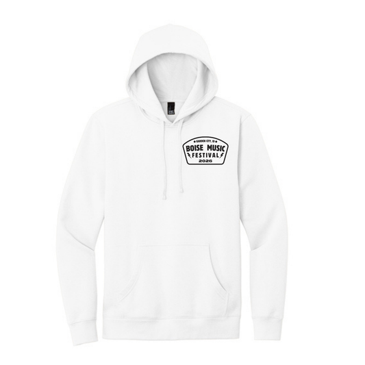 BMF 2026 - District® V.I.T.™ Fleece Hoodie - WHITE