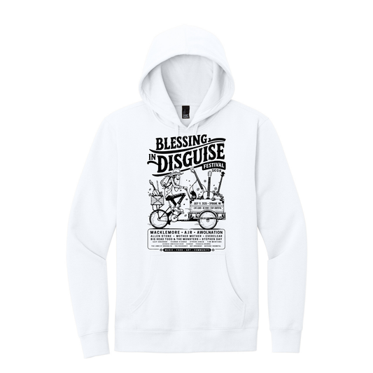 BID 2026 - District® V.I.T.™ Fleece Hoodie - WHITE