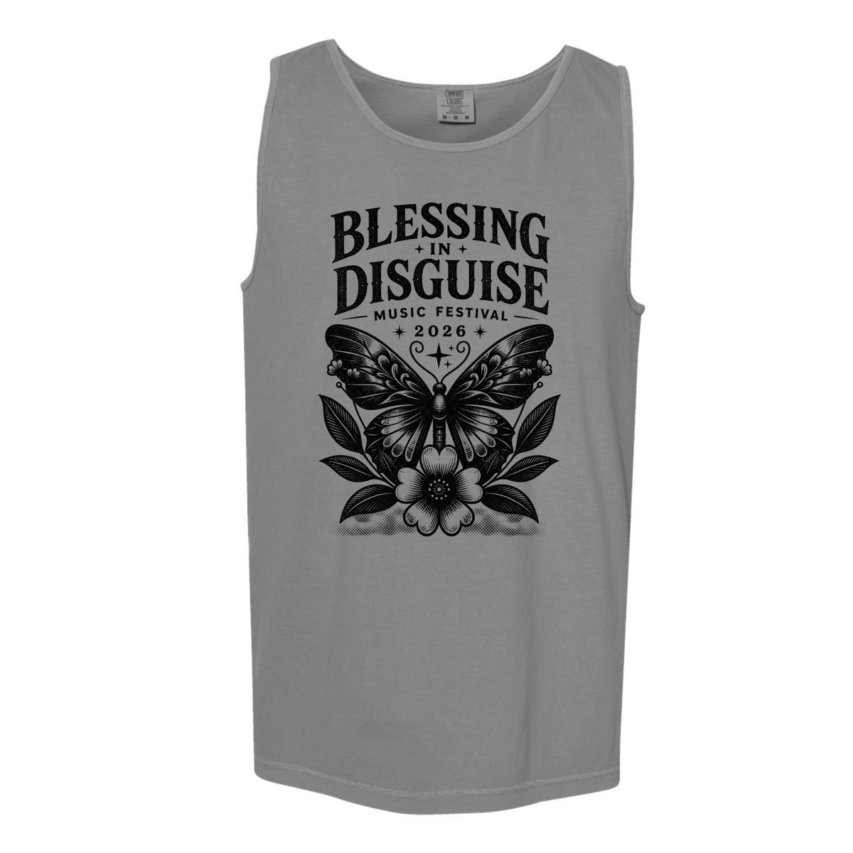 BID 2026 - MEN'S Comfort Colors® Heavyweight Ring Spun Tank Top - GREY