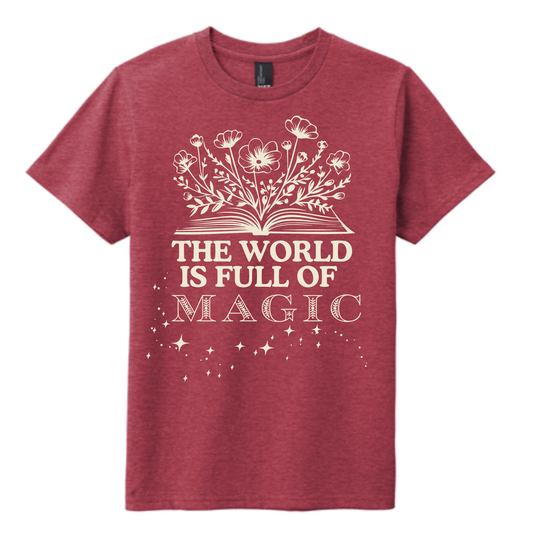 YOUTH District® Perfect Tri® Tee - HEATHER CARDINAL