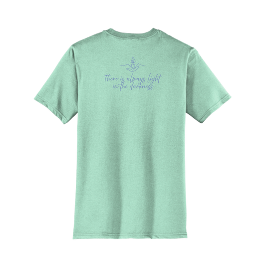 Light the Night for Hope - Short Sleeve Tee - Mint