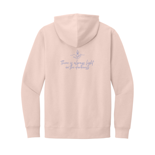 Light the Night for Hope - Hoodie - Rosewater Pink
