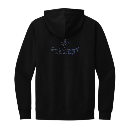 Light the Night for Hope - Hoodie - Black