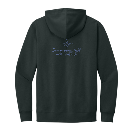 Light the Night for Hope - Hoodie - Charcoal
