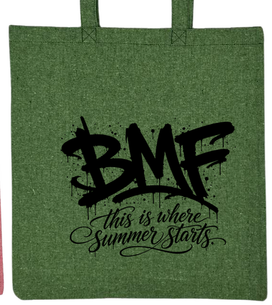 BMF 2026 - Liberty Lightweight Recycled Canvas Tote - GRAFFITI