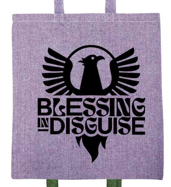 BID 2026 - Liberty Lightweight Recycled Canvas Tote - BLESSING IN DISGUISE LOGO