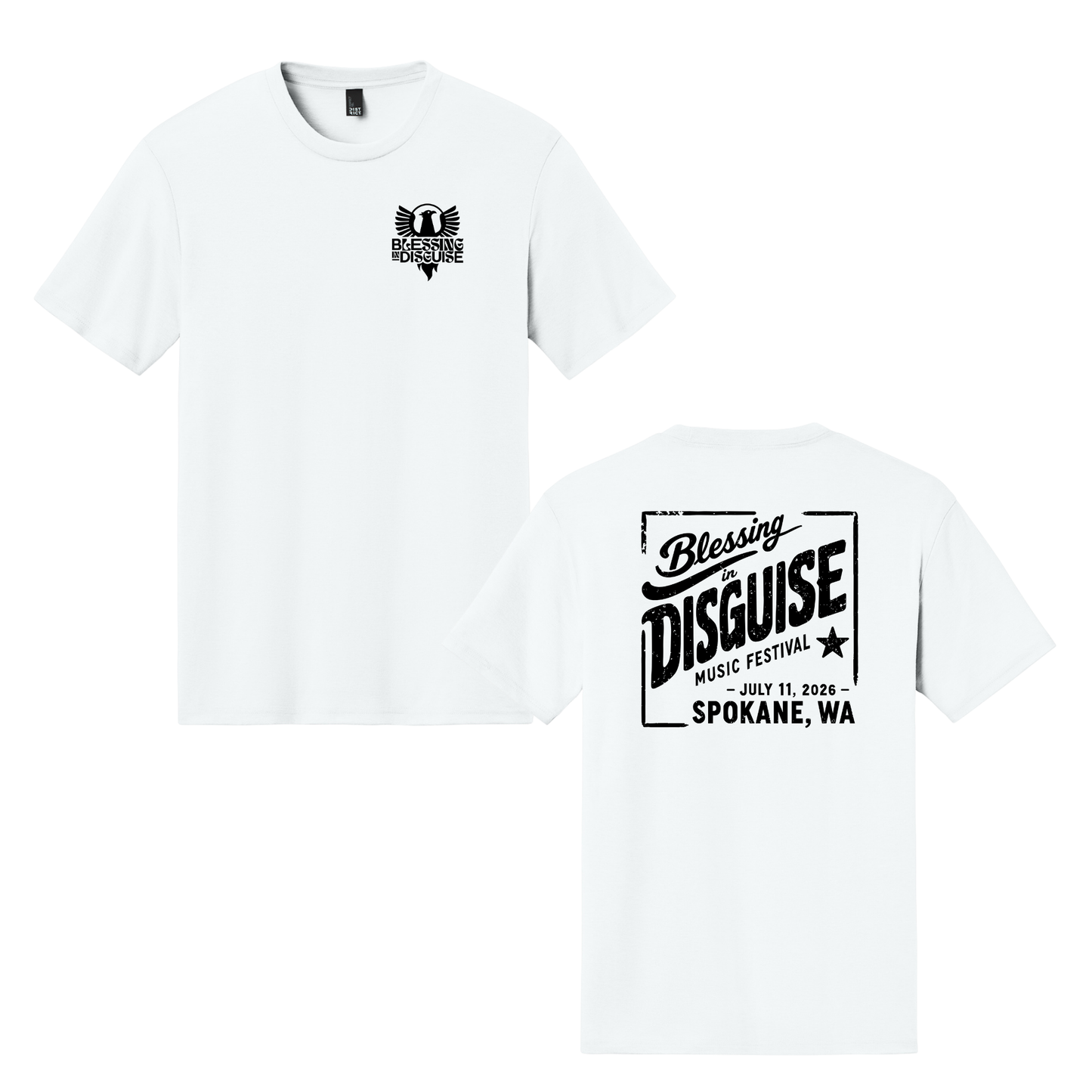 BID 2026 - District® Perfect Tri® Tee - WHITE
