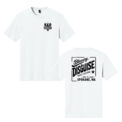 BID 2026 - District® Perfect Tri® Tee - WHITE