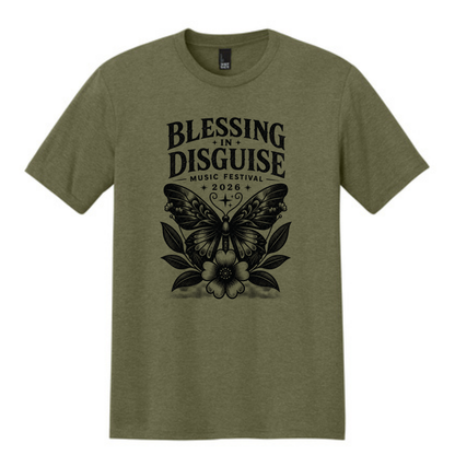BID 2026 - District® Perfect Tri® Tee - MILITARY GREEN FROST