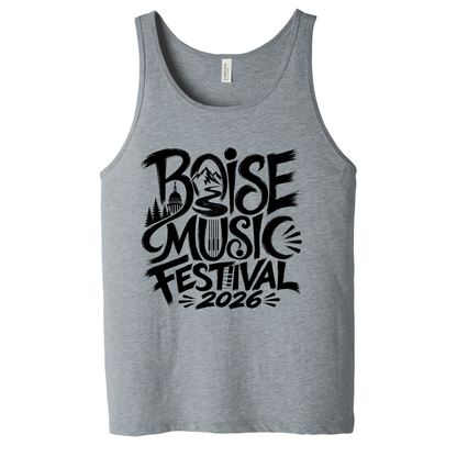 BMF 2026 - BELLA+CANVAS® Unisex Jersey Tank - ATHLETIC HEATHER