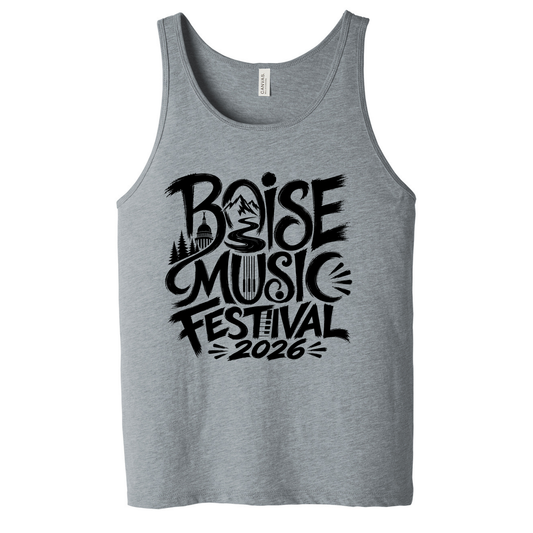 BMF 2026 - BELLA+CANVAS® Unisex Jersey Tank - ATHLETIC HEATHER