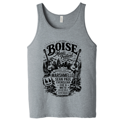 BMF 2026 - BELLA+CANVAS® Unisex Jersey Tank - ATHLETIC HEATHER