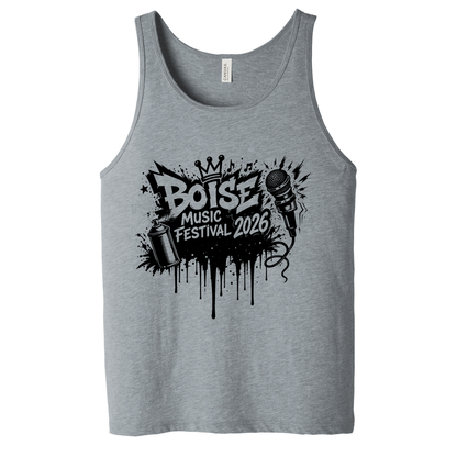 BMF 2026 - BELLA+CANVAS® Unisex Jersey Tank - ATHLETIC HEATHER