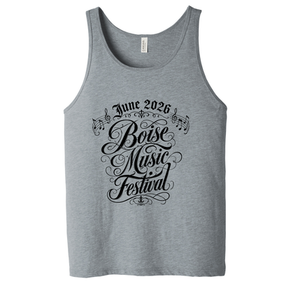 BMF 2026 - BELLA+CANVAS® Unisex Jersey Tank - ATHLETIC HEATHER