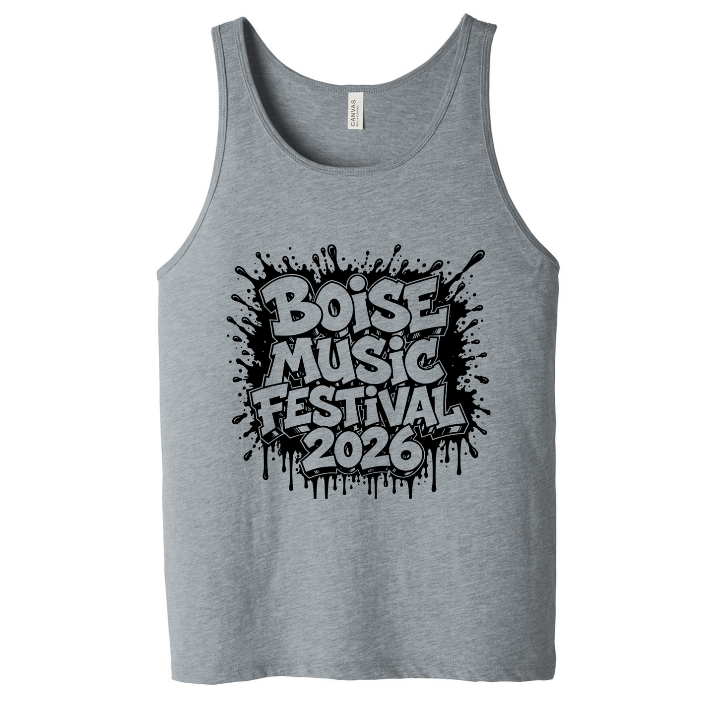 BMF 2026 - BELLA+CANVAS® Unisex Jersey Tank - ATHLETIC HEATHER