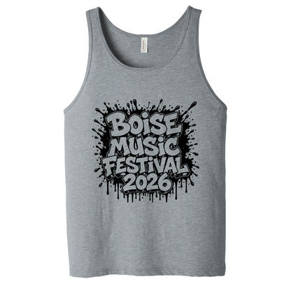 BMF 2026 - BELLA+CANVAS® Unisex Jersey Tank - ATHLETIC HEATHER
