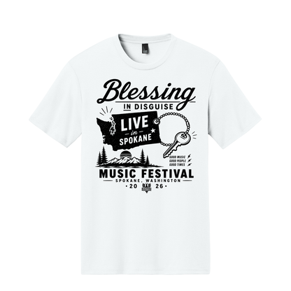 BID 2026 - District® Perfect Tri® Tee - WHITE