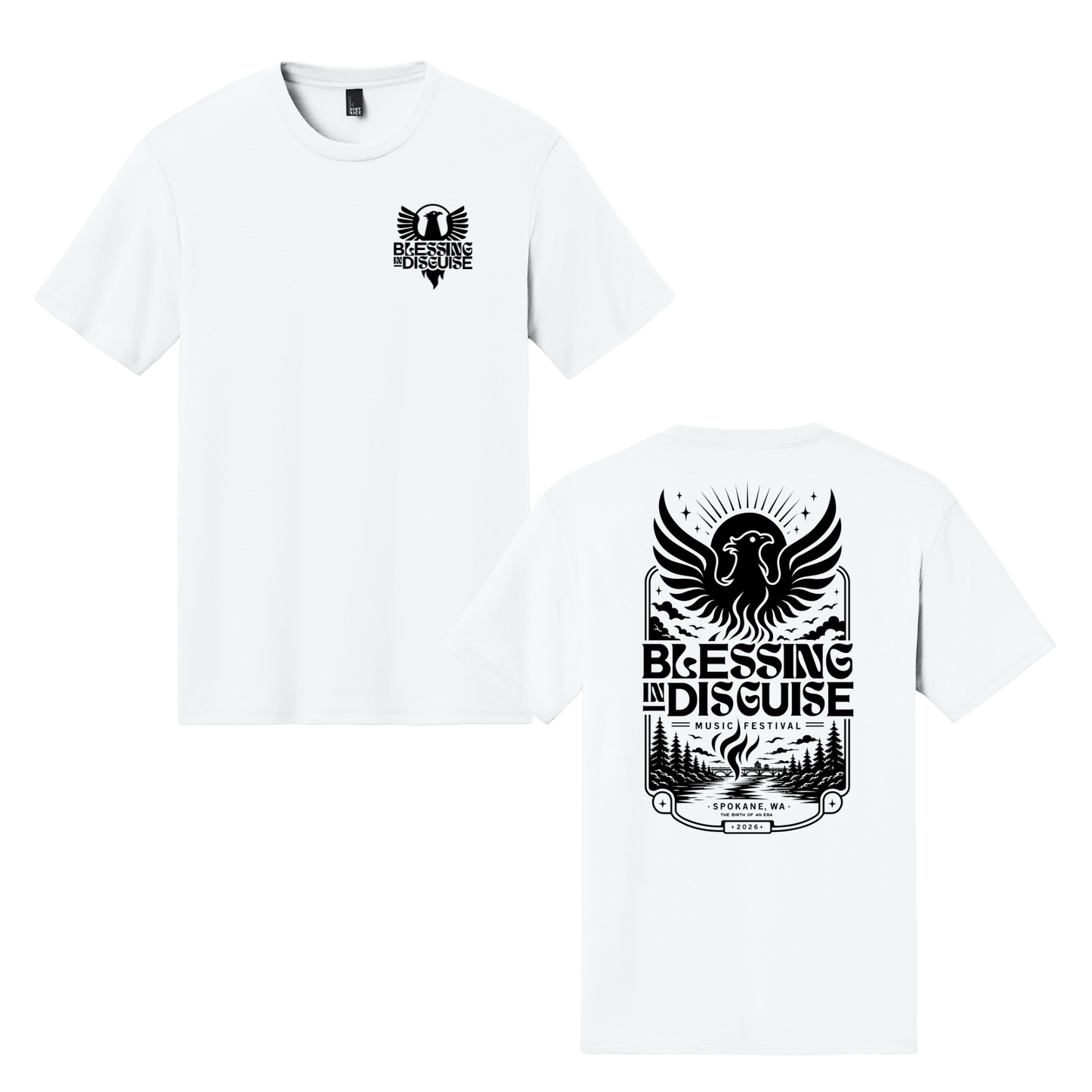 BID 2026 - District® Perfect Tri® Tee - WHITE