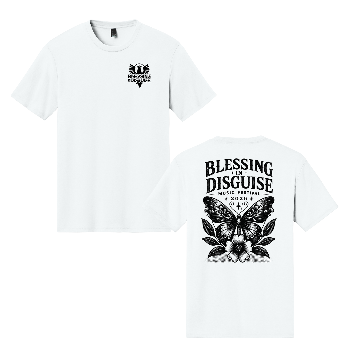 BID 2026 - District® Perfect Tri® Tee - WHITE