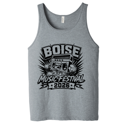 BMF 2026 - BELLA+CANVAS® Unisex Jersey Tank - ATHLETIC HEATHER