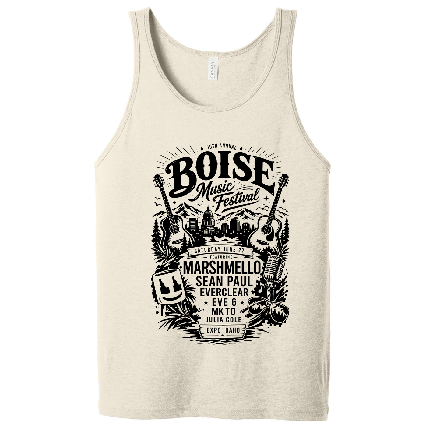 BMF 2026 - BELLA+CANVAS® Unisex Jersey Tank - NATURAL