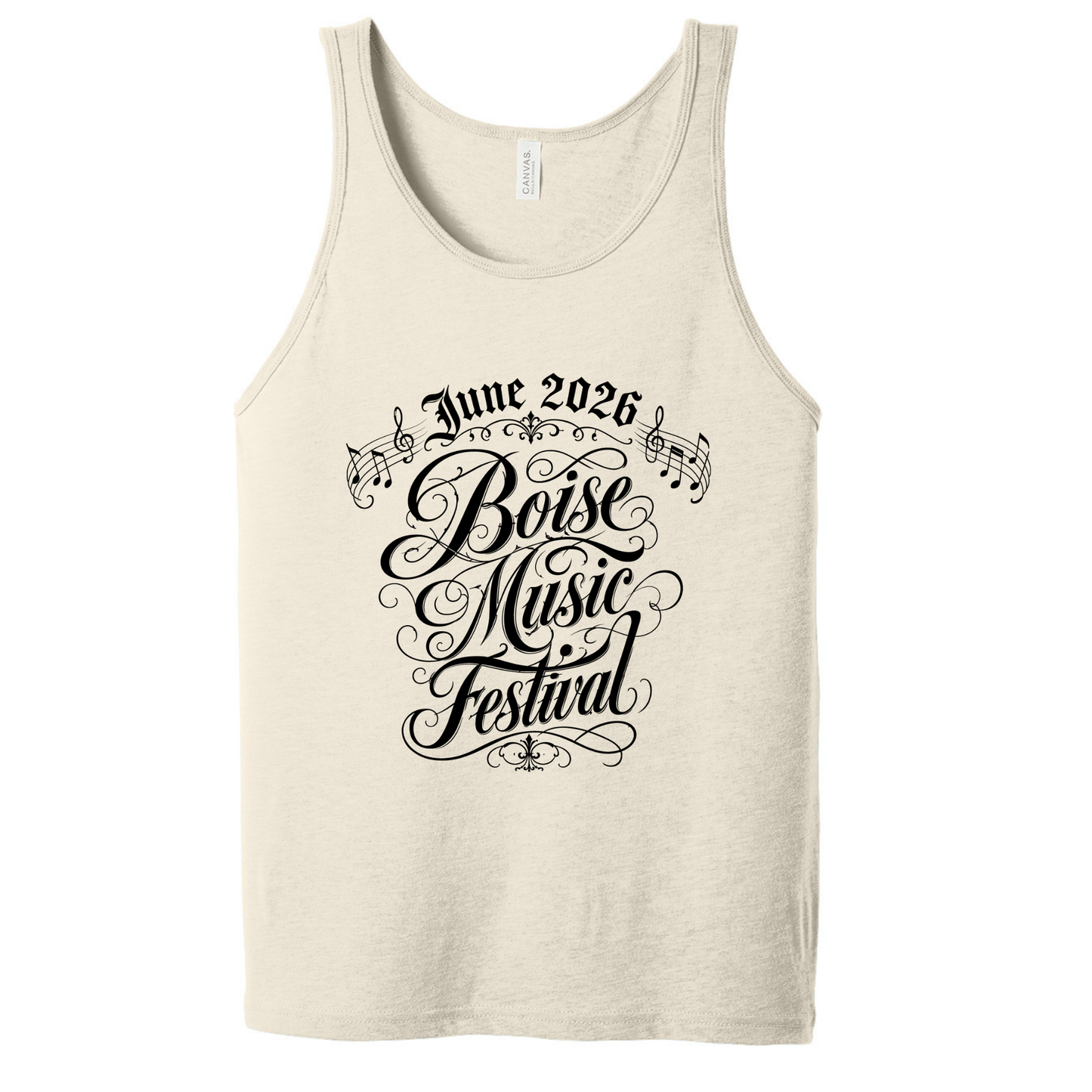 BMF 2026 - BELLA+CANVAS® Unisex Jersey Tank - NATURAL