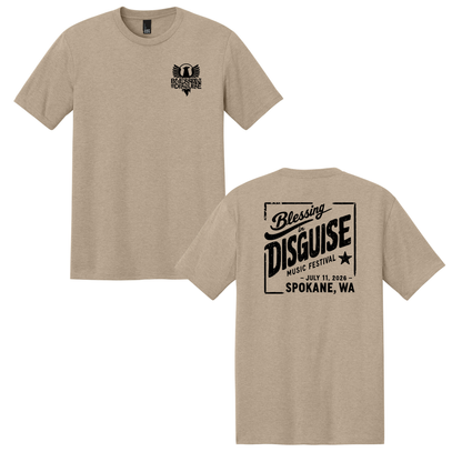 BID 2026 - District® Perfect Tri® Tee - DESERT TAN