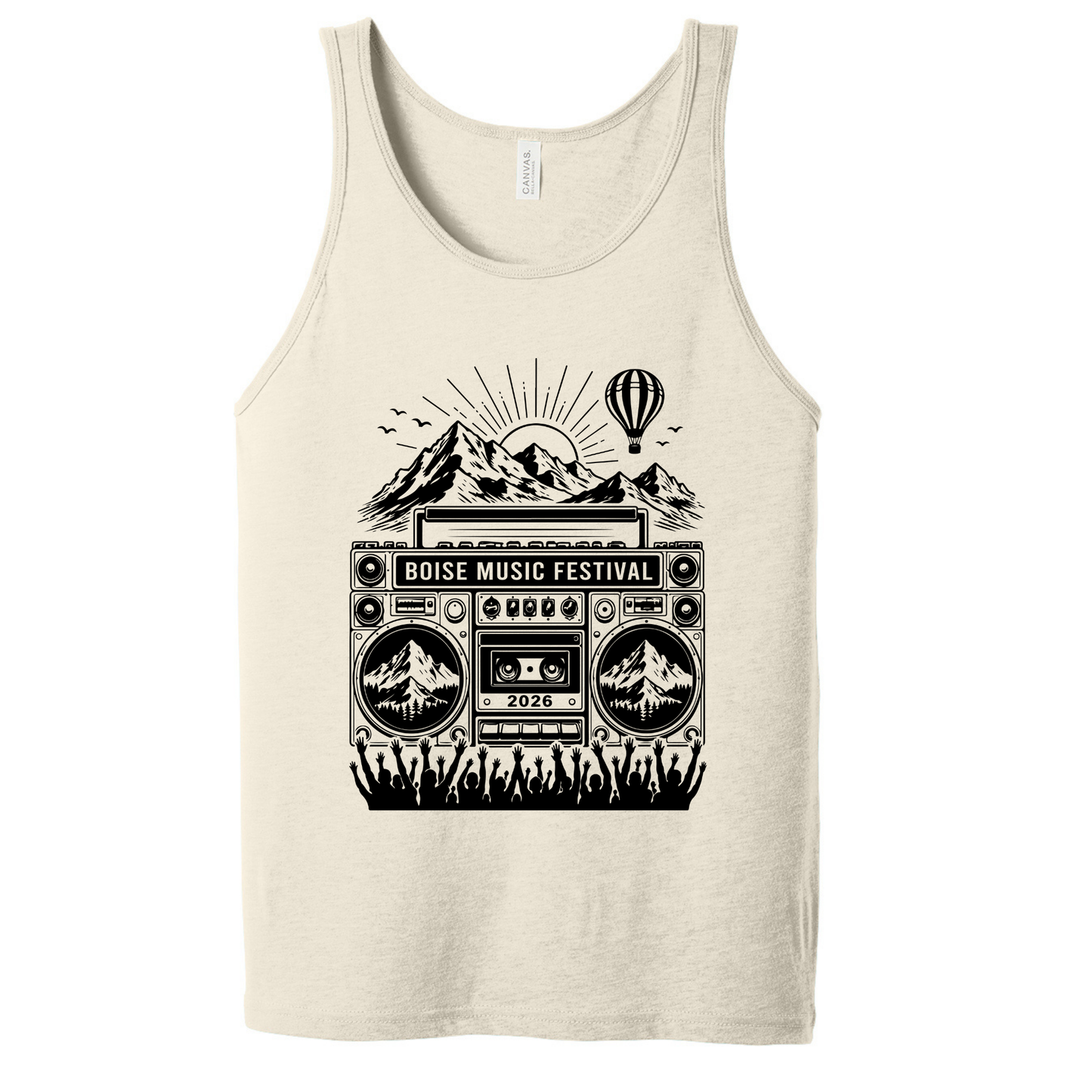 BMF 2026 - BELLA+CANVAS® Unisex Jersey Tank - NATURAL