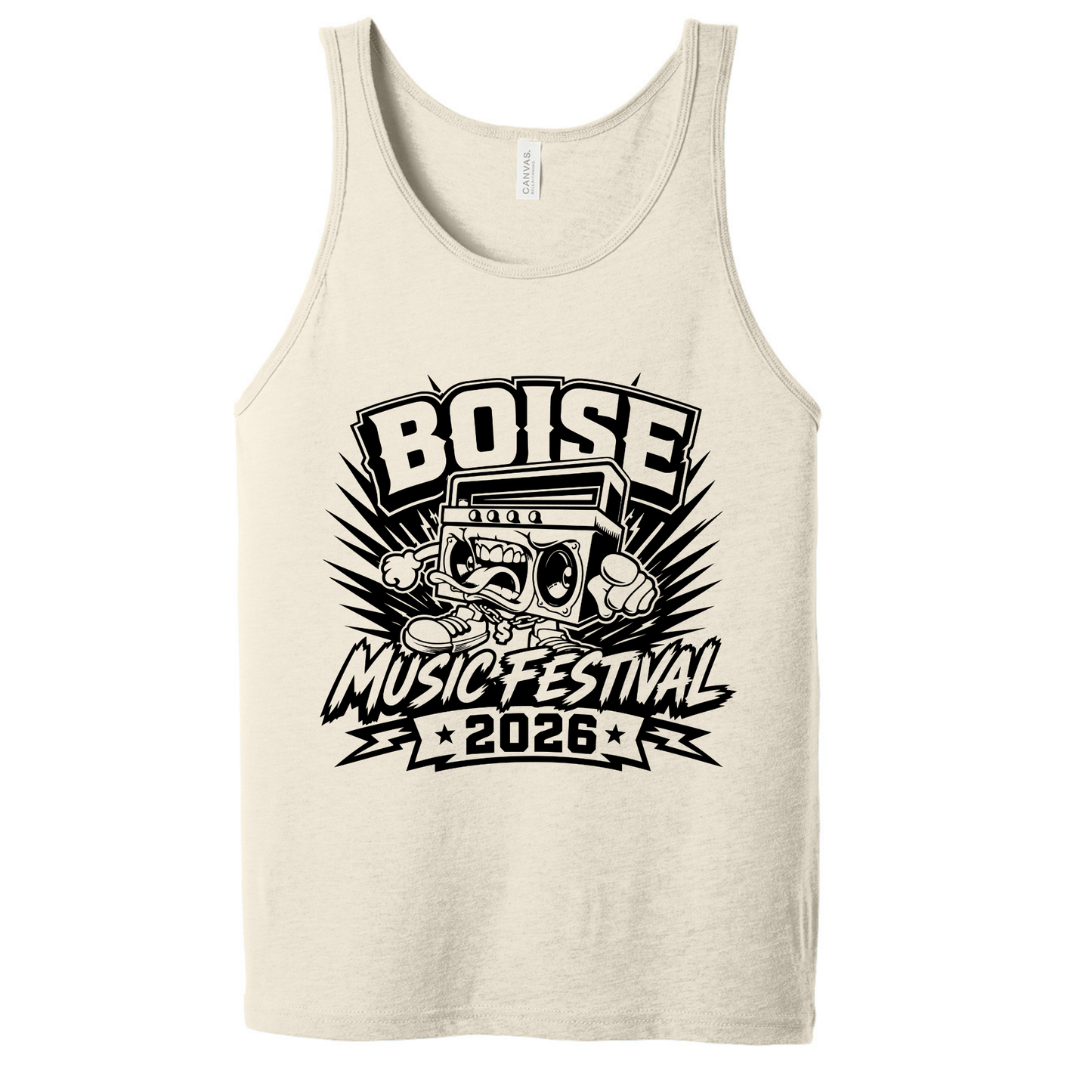 BMF 2026 - BELLA+CANVAS® Unisex Jersey Tank - NATURAL