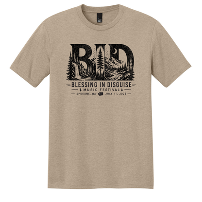 BID 2026 - District® Perfect Tri® Tee - DESERT TAN