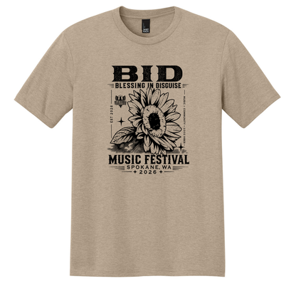 BID 2026 - District® Perfect Tri® Tee - DESERT TAN