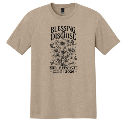 BID 2026 - District® Perfect Tri® Tee - DESERT TAN