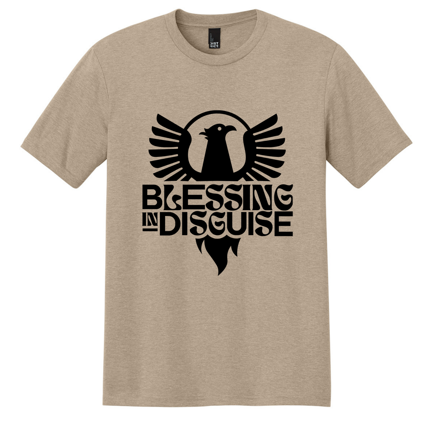 BID 2026 - District® Perfect Tri® Tee - DESERT TAN