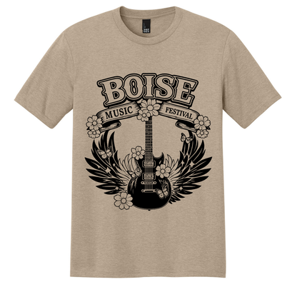 BMF 2026 - District® Perfect Tri® Tee - DESERT TAN