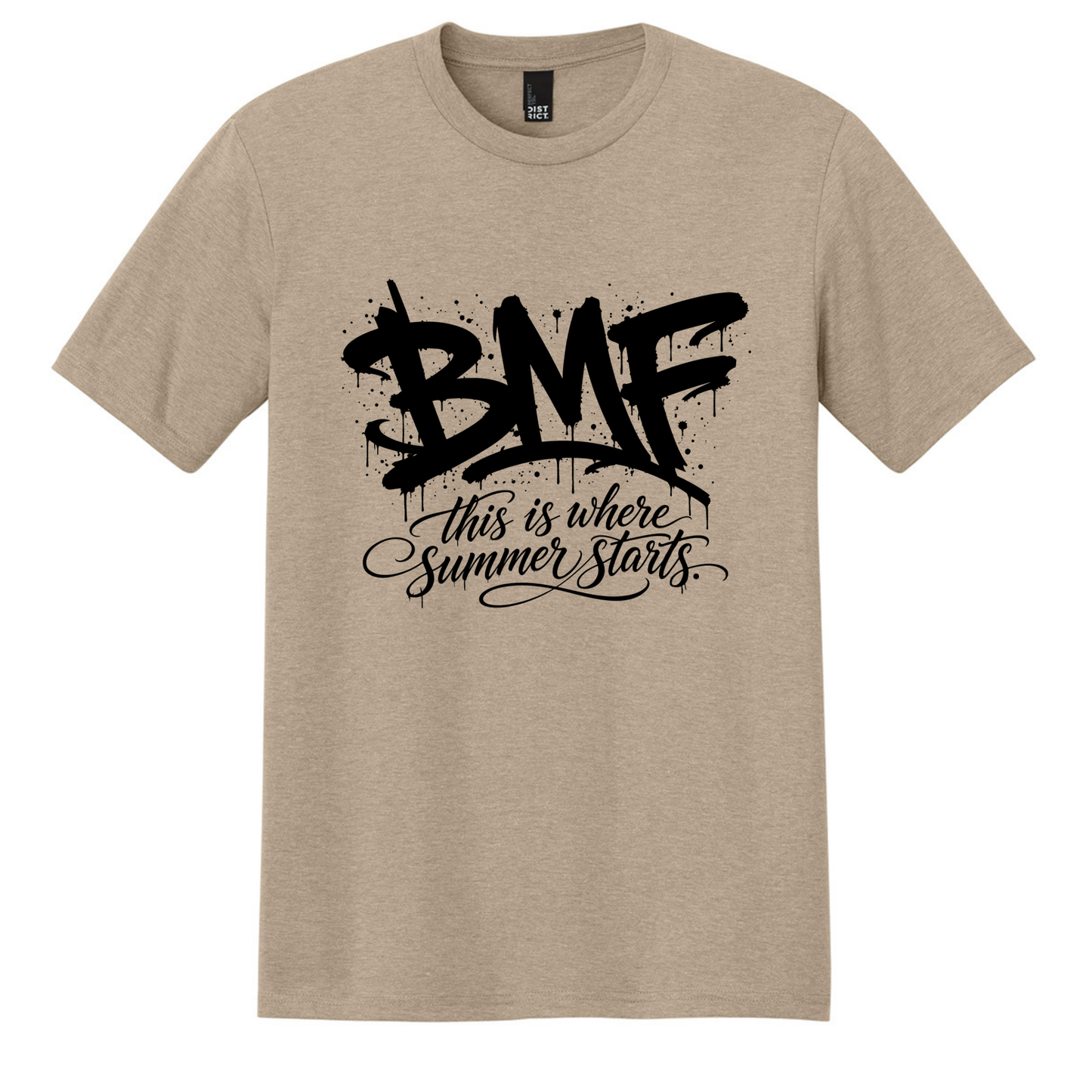 BMF 2026 - District® Perfect Tri® Tee - DESERT TAN