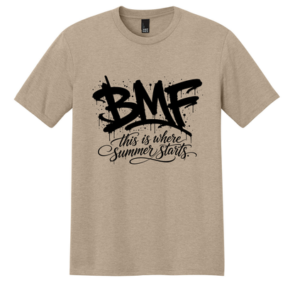 BMF 2026 - District® Perfect Tri® Tee - DESERT TAN
