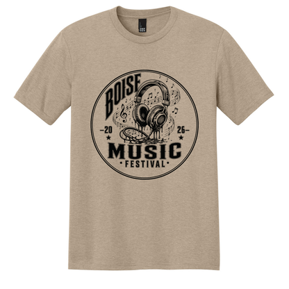 BMF 2026 - District® Perfect Tri® Tee - DESERT TAN