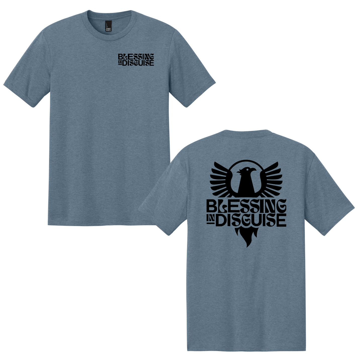 BID 2026 - District® Perfect Tri® Tee - FLINT BLUE