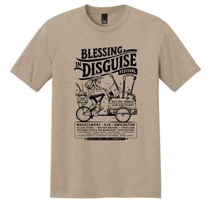 BID 2026 - District® Perfect Tri® Tee - DESERT TAN