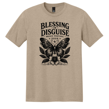 BID 2026 - District® Perfect Tri® Tee - DESERT TAN