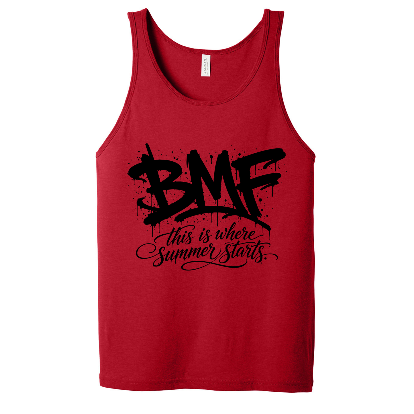 BMF 2026 - BELLA+CANVAS® Unisex Jersey Tank - RED