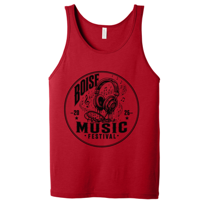 BMF 2026 - BELLA+CANVAS® Unisex Jersey Tank - RED