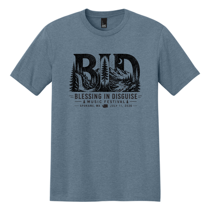 BID 2026 - District® Perfect Tri® Tee - FLINT BLUE