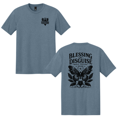 BID 2026 - District® Perfect Tri® Tee - FLINT BLUE