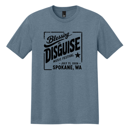 BID 2026 - District® Perfect Tri® Tee - FLINT BLUE