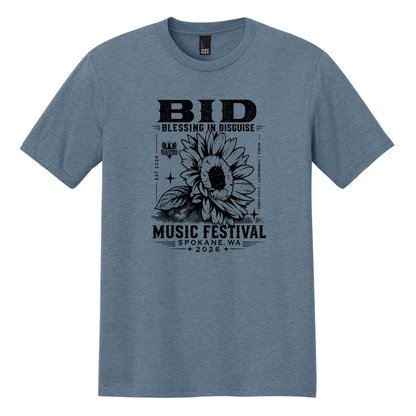 BID 2026 - District® Perfect Tri® Tee - FLINT BLUE