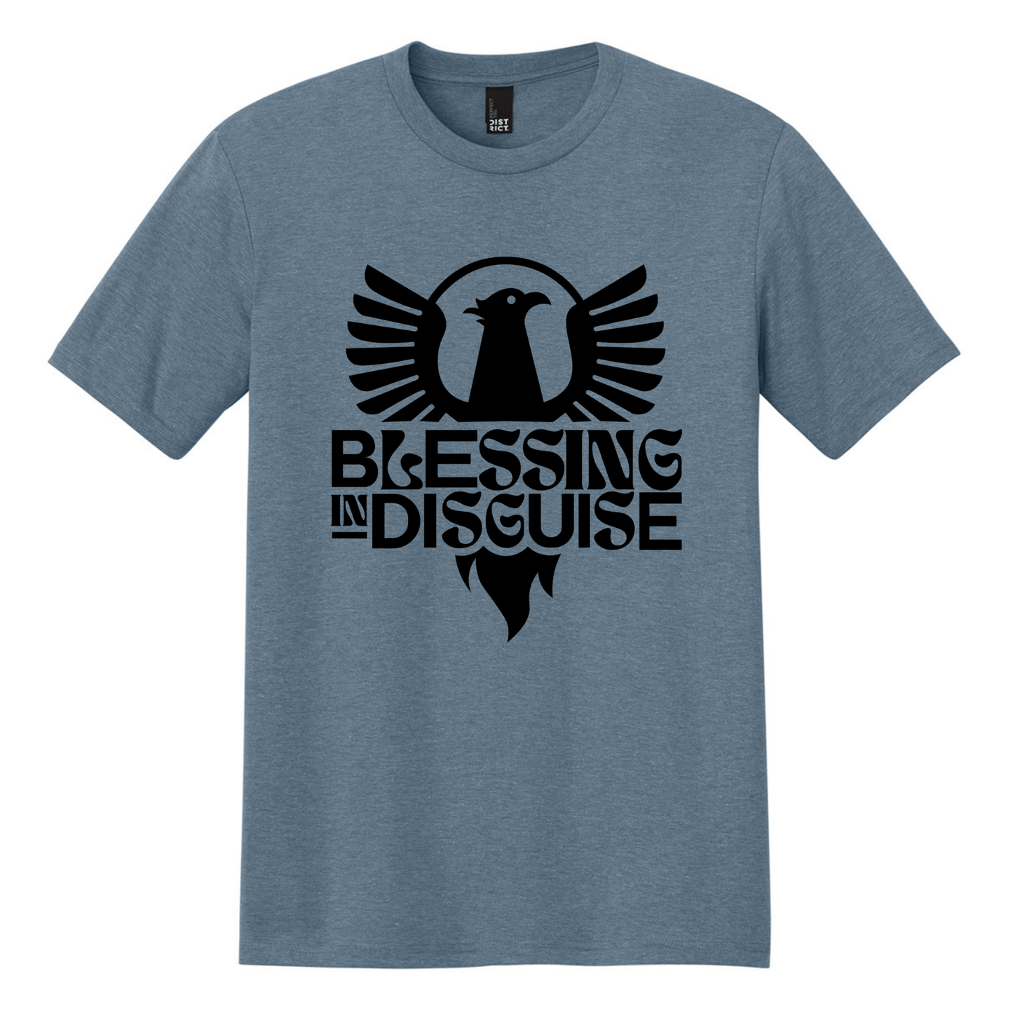 BID 2026 - District® Perfect Tri® Tee - FLINT BLUE