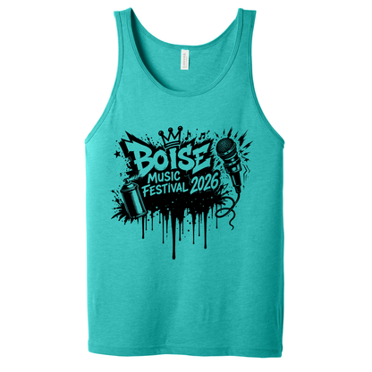 BMF 2026 - BELLA+CANVAS® Unisex Jersey Tank - TEAL