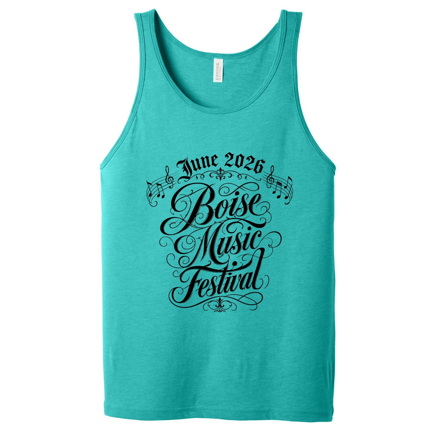 BMF 2026 - BELLA+CANVAS® Unisex Jersey Tank - TEAL